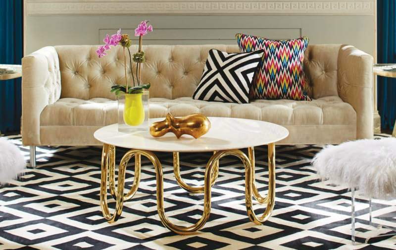 Dekorasyonda yeni trend: Altın renk mobilyalar