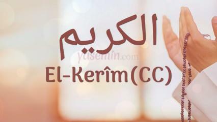 El-Kerim (c.c) ne demektir? El-Kerim isminin faziletleri nelerdir? Esmaül Hüsna El-Kerim...