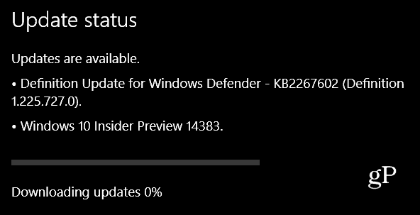 PC ve Mobile için Windows 10 Preview Build 14383 Çıktı