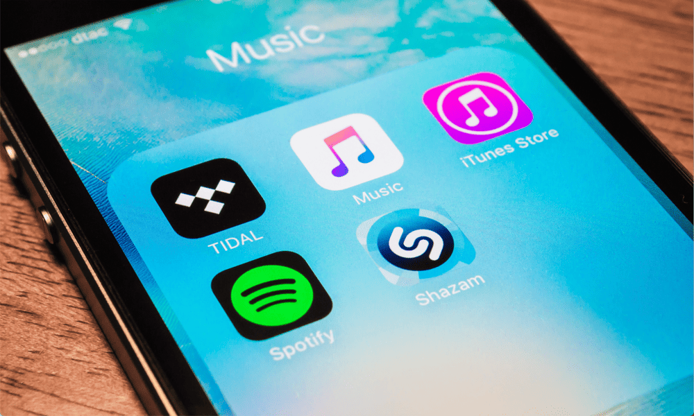 Shazam'ı Apple Music Classic ile Kullanma