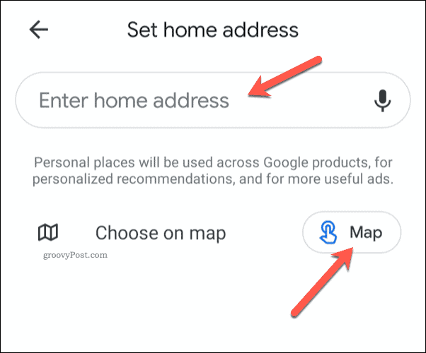 Mobil Cihazda Google Haritalar Ev Adresini Ayarlama