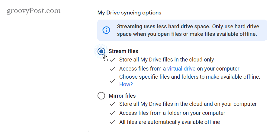 Google Drive'ı Dosya Gezgini'ne ekleyin