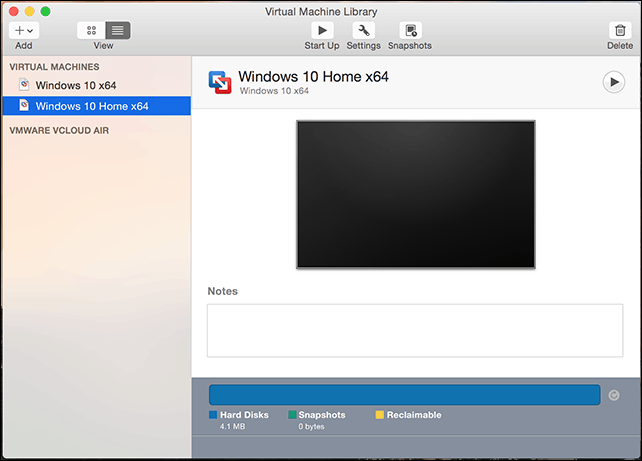 VMware Fusion 8 ile Mac'te Özel bir Windows 10 VM oluşturma