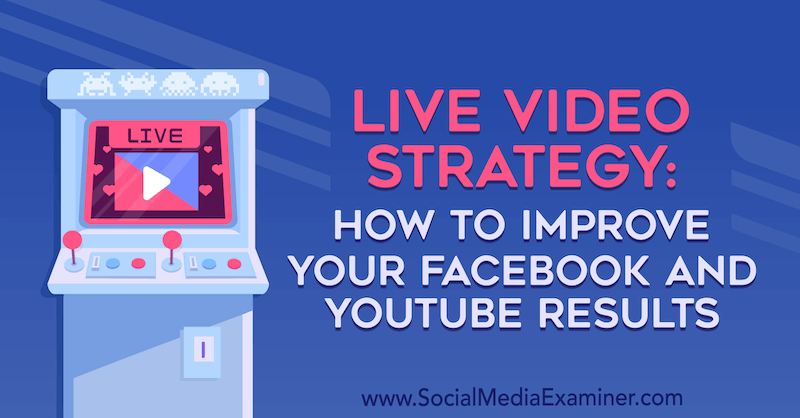 Canlı Video Stratejisi: Facebook ve YouTube Sonuçlarınızı Nasıl İyileştirirsiniz? Luria Petruci on Social Media Examiner.