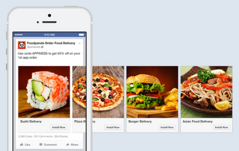 Facebook Masaüstü ve Mobil Uygulama Reklamlarını Güncelliyor