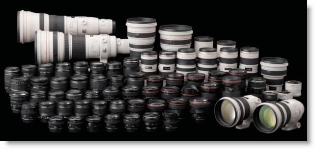 Canon Pro Lenses Ekran Görüntüsü