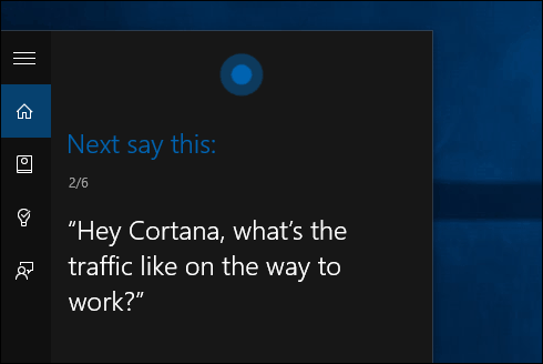 Ses Cortana Windows 10 Eğitimi