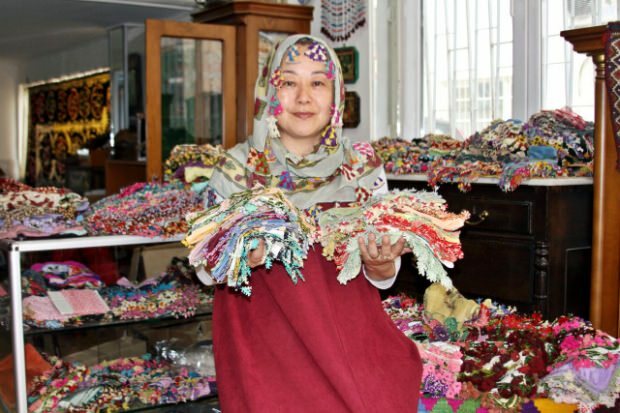 Japon kadının Türkiye koleksiyonu