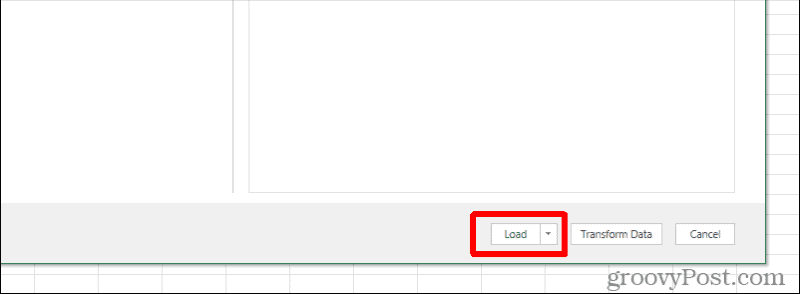 excel yükleme düğmesi