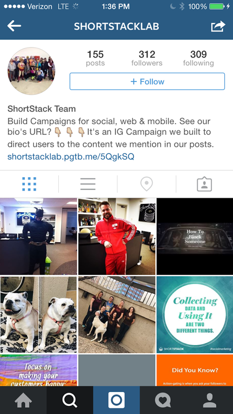 shortstach instagram yarışması bağlantı resmi