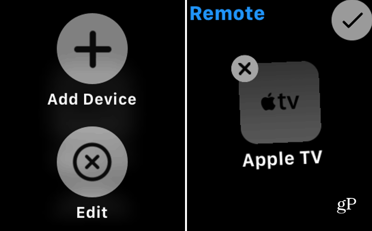 Apple TV'yi Watch'tan kaldırma