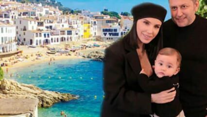 İspanya'dan dönen Gülşen-Ozan Çolakoğlu çifti Türkiye'deki otele yerleşti
