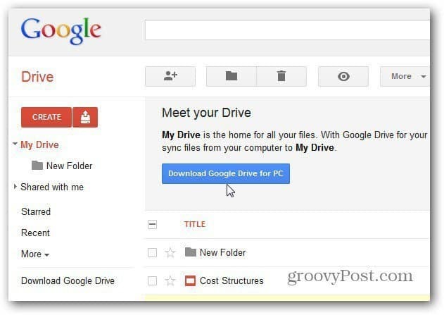 İndir Google'a-Drive