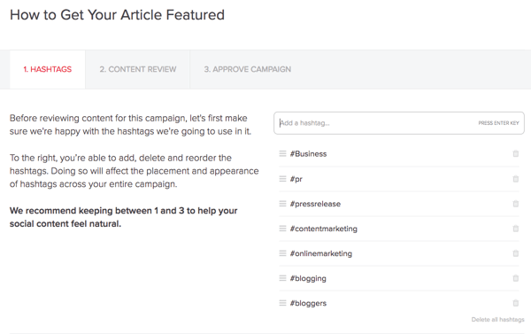 MissingLettr, yayınladığınız her yeni blog yazısı için otomatik olarak bir Twitter kampanyası oluşturur.