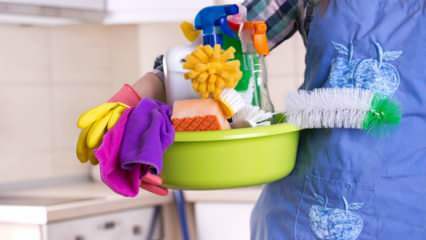 Dip köşe en kolay bayram temizliği! Evde bayram temizliği nasıl yapılır?