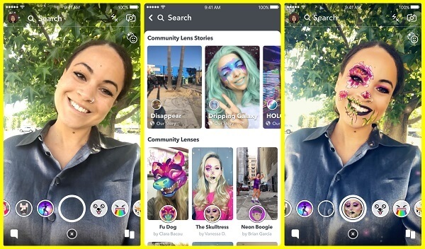 Snapchat, dünya çapında Snapchat kullanıcıları tarafından oluşturulan binlerce Lensi keşfetmenin ve kilidini açmanın daha kolay bir yolu olan Lens Gezgini'ni piyasaya sürecek.