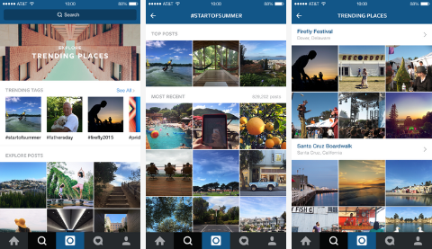 Instagram, yeni bir Ara ve Keşfet Özelliği Sunuyor