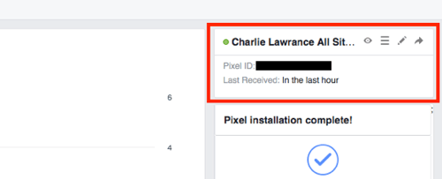 Facebook Reklam Yöneticinizde piksel kimliğinizi bulun.
