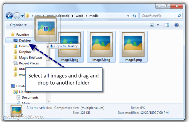 Windows 7'de Word Belgesinden Görüntü Çıkarmanın Kolay Yolu [Office 2007/2010]