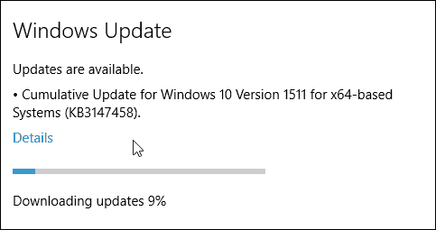 Windows 10 Toplu Güncelleştirme KB3147458