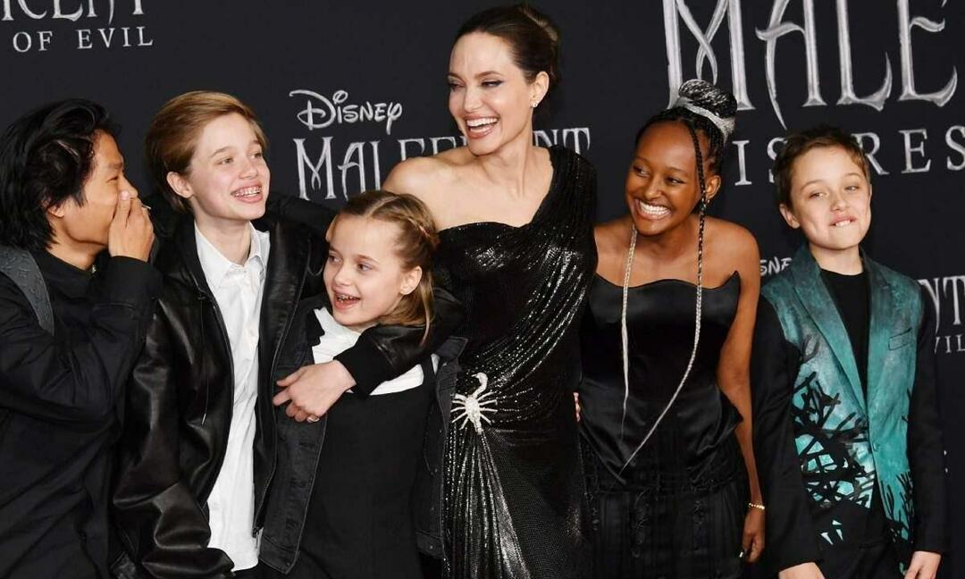 Angelina Jolie ve çocukları