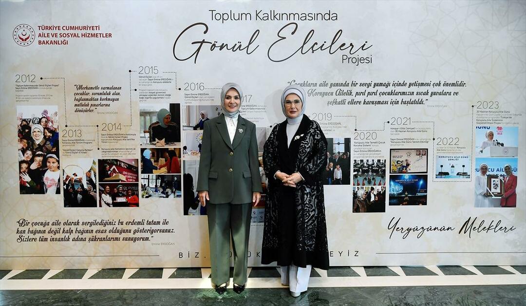 Emine Erdoğan Toplum Kalkınmasında Gönül Elçileri Programı'nda!