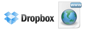 dropbox'ta ücretsiz web sitesi barındır