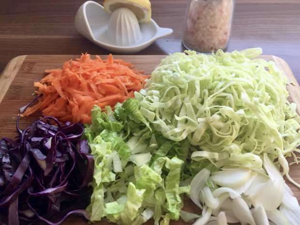 Pratik Coleslaw lahana salatası nasıl yapılır?