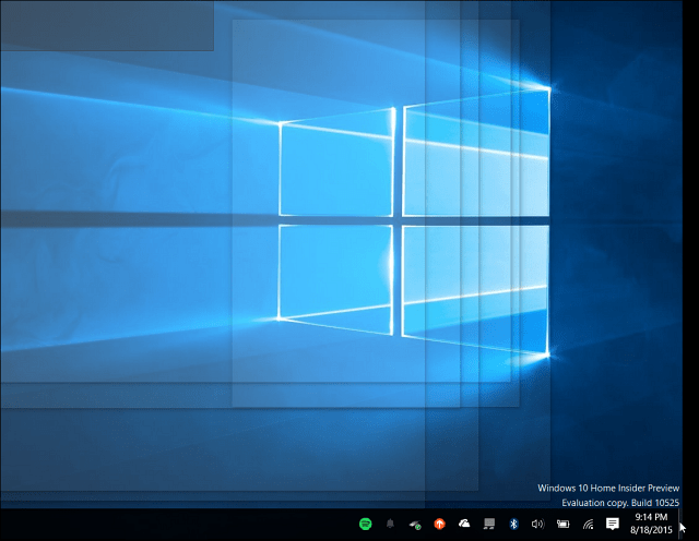 Windows 10 Masaüstü Bakışı