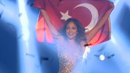 Jennifer Lopez'den Türkler'e jest!