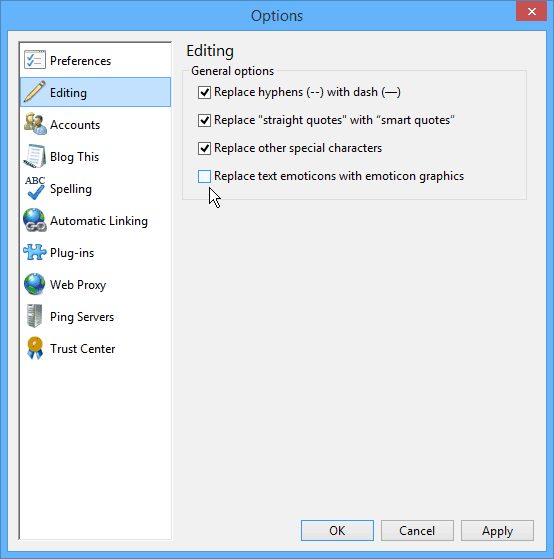 Windows Live Yazar Düzenleme