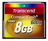 Transcend CompactFlash 8GB Hafıza Kartı