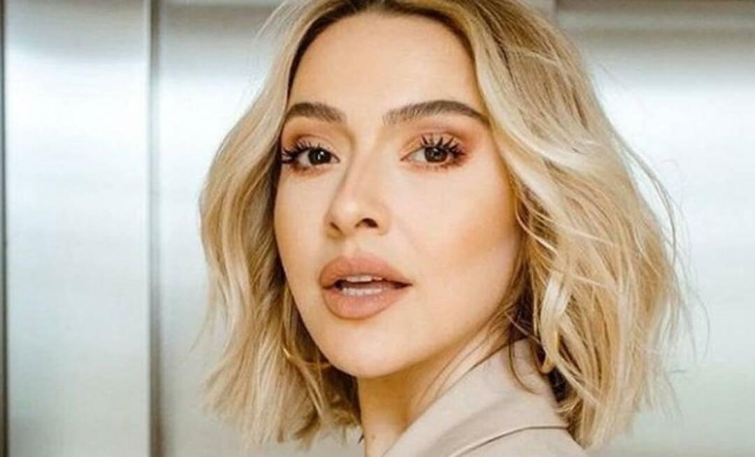 Hadise'den anlam dolu hareket! Doğum gününde...