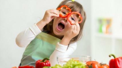 Çocuklarda doğru beslenme nasıl olmalıdır? İşte ocak ayı sebze ve meyveleri...