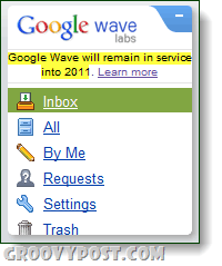 google wave up ve 2011'e doğru çalışıyor