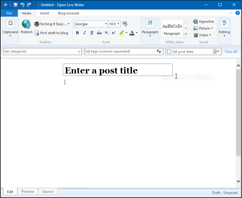 Windows Live Yazarın Açık Kaynak Çatallı Sürümü Yayımlandı