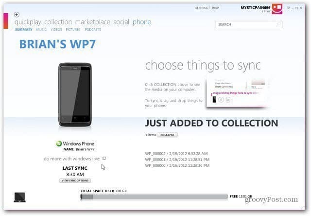 Windows Phone 7'yi Zune Yazılımı ile Güncelleyin