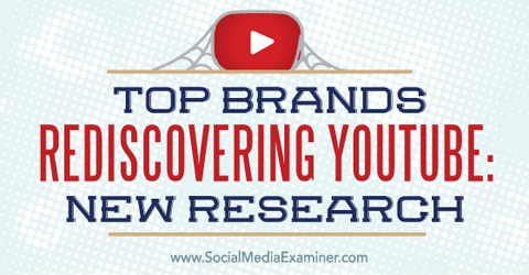 markalar ve youtube üzerine araştırma
