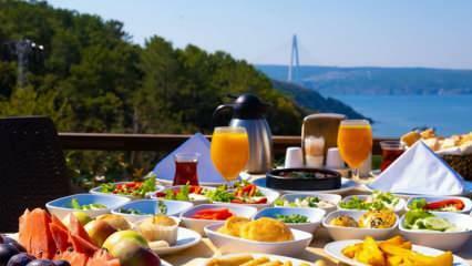 İstanbul en iyi kahvaltı mekanları nerededir? Doğa ile iç içe kahvaltı mekan önerileri...