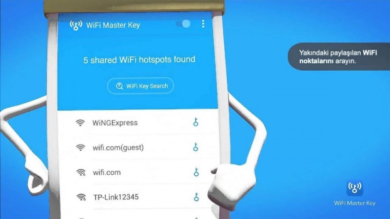 Wifi master key