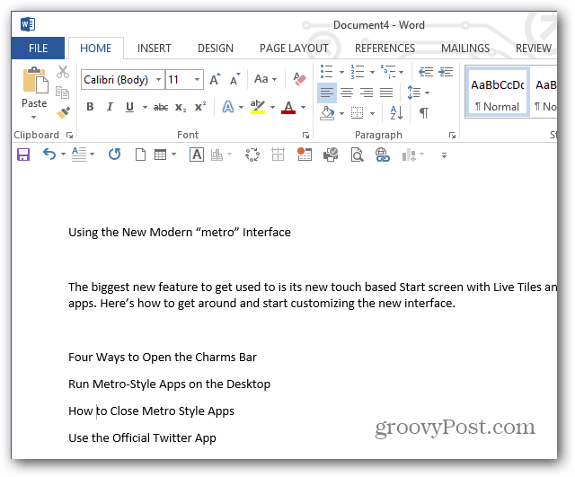 Microsoft Word'ü Her Zaman Düz Metne Yapıştır