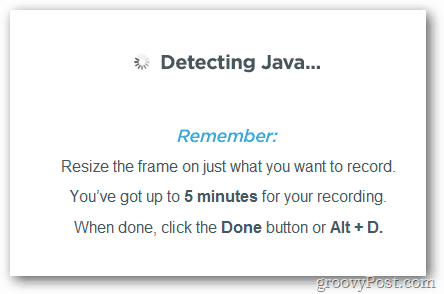 Java Algılama