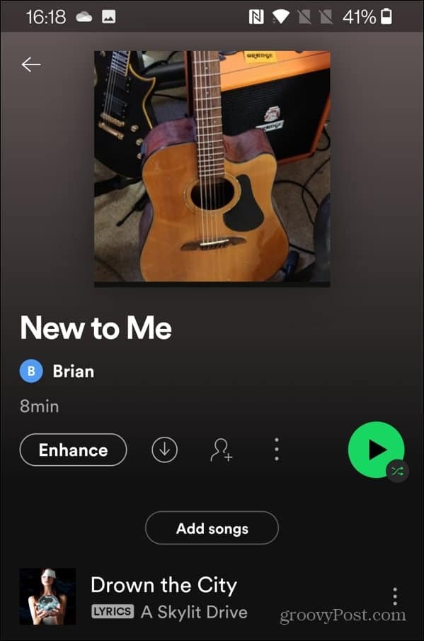 Yeni Fotoğraf Spotify Oynatma Listesi