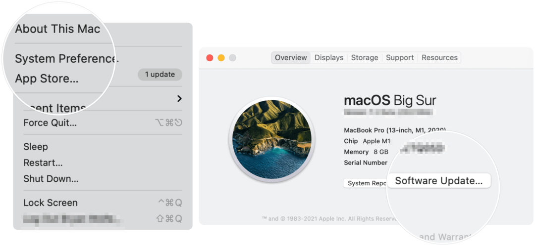 Mac'i güncelle