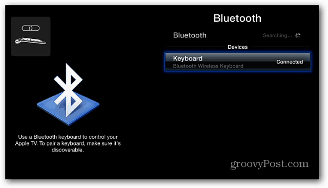 Apple TV'ye Bluetooth Klavye Bağlama