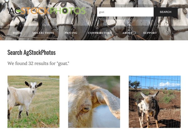 AgStockPhotos, tarım temalı fotoğraflar içerir.