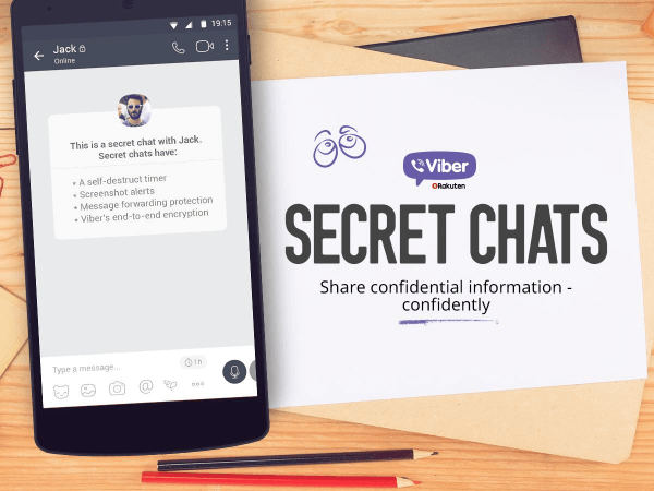 Mobil mesajlaşma uygulaması Viber, Gizli Sohbetler adlı hizmetine Snapchat benzeri bir güncelleme yayınladı.