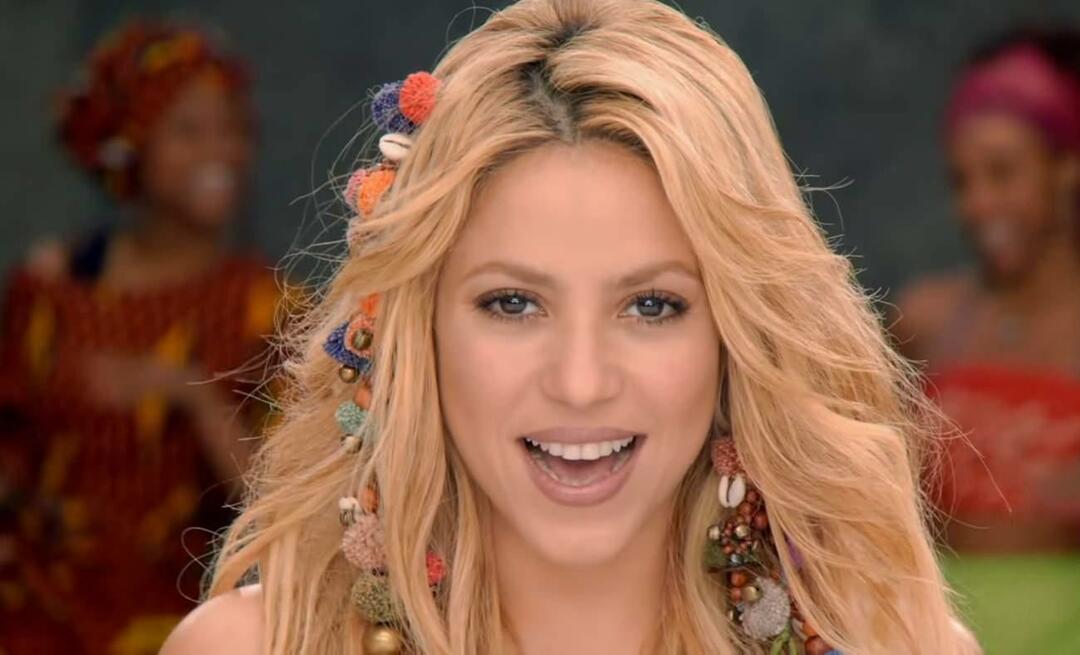 Shakira'dan olay paylaşım! 'Afrika' yazarak kutladı!