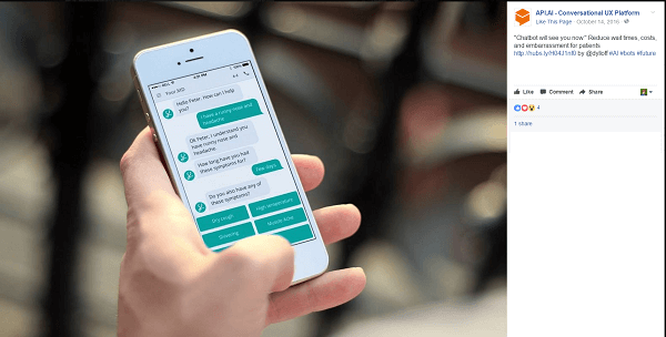 API.AI ve ManyChat, sohbet botunuzu kullanmaya başlamak için şablonlar sunar.