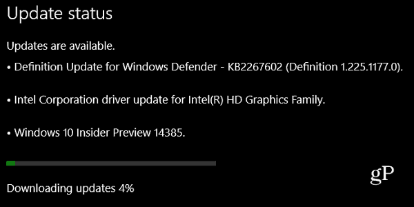 PC ve Mobile için Windows 10 Preview Build 14385 Çıktı